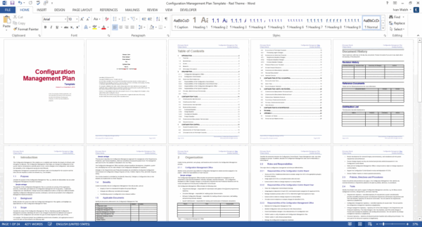 SDLC – Configuration Management Plan Templates – Software Development ...